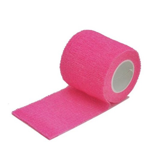 Bande de strap (TIP TOP) FS Tape Rose pour le maintien des chaussettes et protège tibias